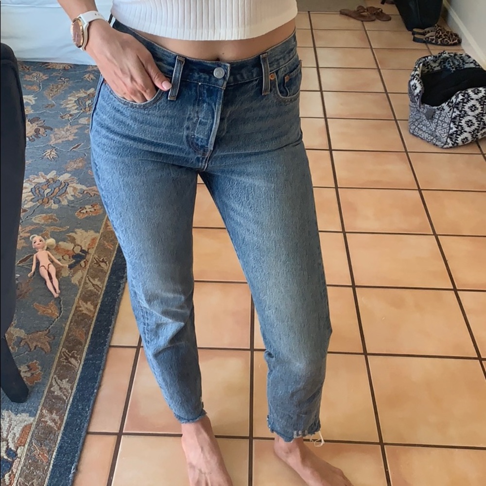 Levi Wedgie Jeans